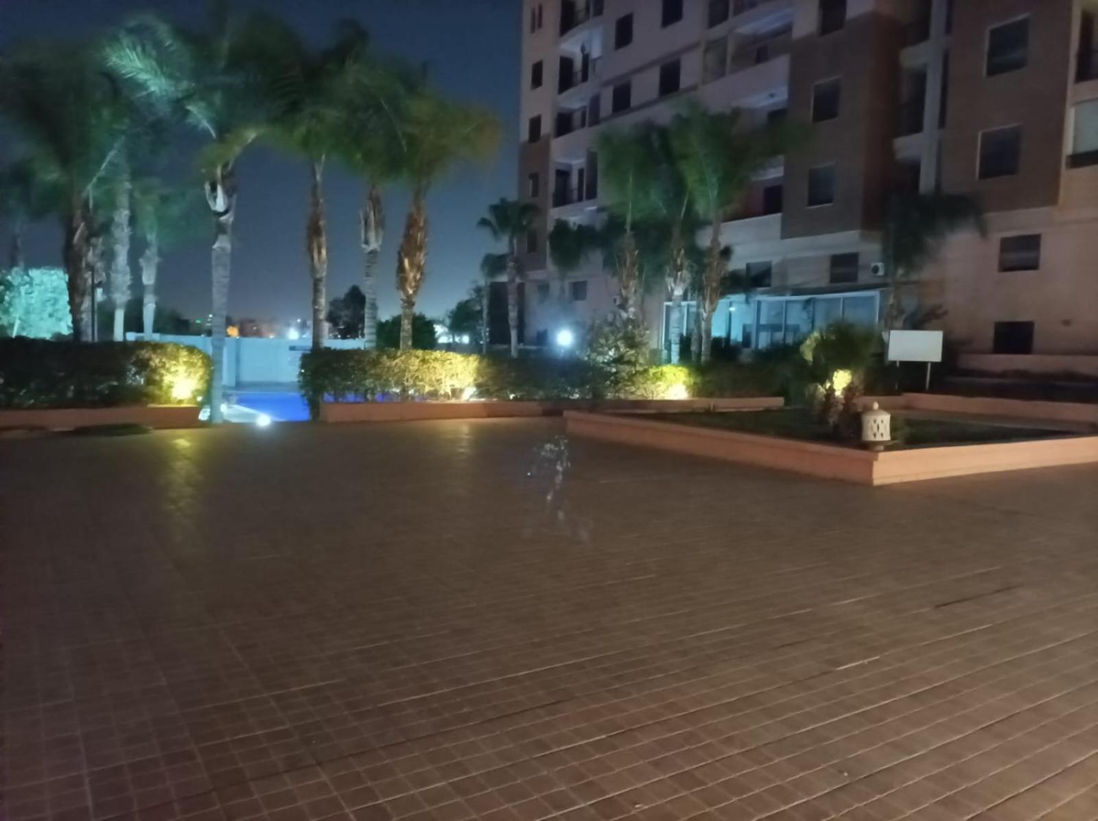 Appartement Haut Standing Vu Piscine Marrakesch Exterior foto